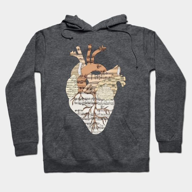 The Sound Of My Heart Hoodie by BiancaGreen